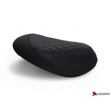 LUIMOTO (Cenno) Rider Seat Covers for the HONDA CHF50 Metropolitan / Jazz / Scoopy / Crea Scoopy (02-09)